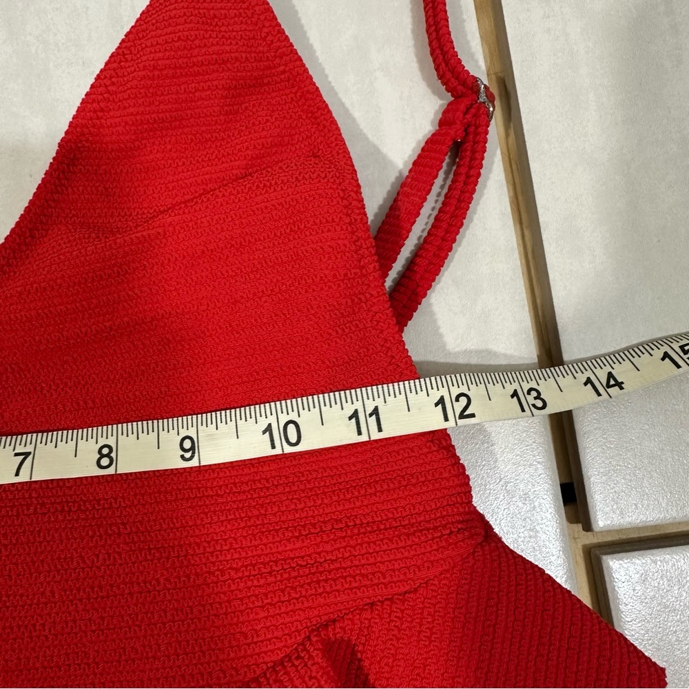 Montce Cynthia Textured Swimsuit One Piece Crimson - Picture 5 of 10